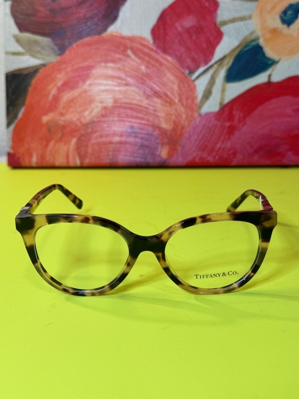 Tiffany & Co. Women's Tortoiseshell Fashion Glasses - Brown - Picture 10 of 13